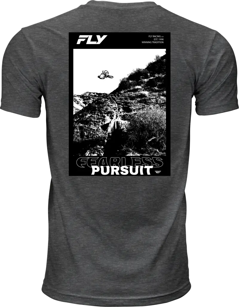 Fly Freeride Tee Grey Sm - FLY RACING