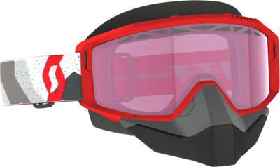 Primal Snow Cross Goggle Camo White/Red Rose Tint