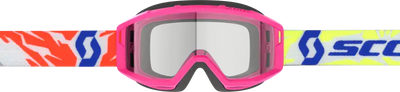 Primal Youth Goggle Pink Clear Lens
