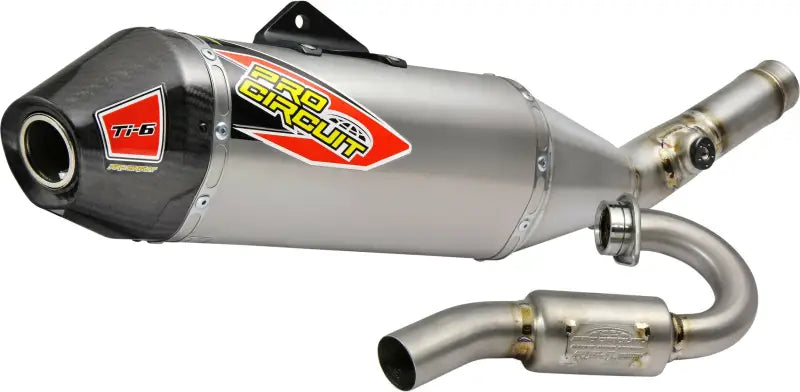 Pro Circuit Ti 6 Titanium System with Car Cap - Part Number 0322525F - PRO CIRCUIT
