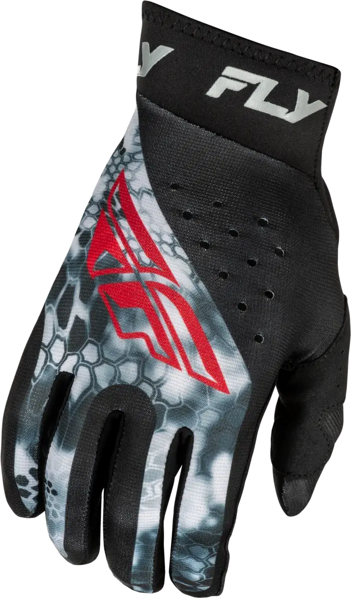 Pro Lite Kryptek Gloves Black/Red/Grey 2x