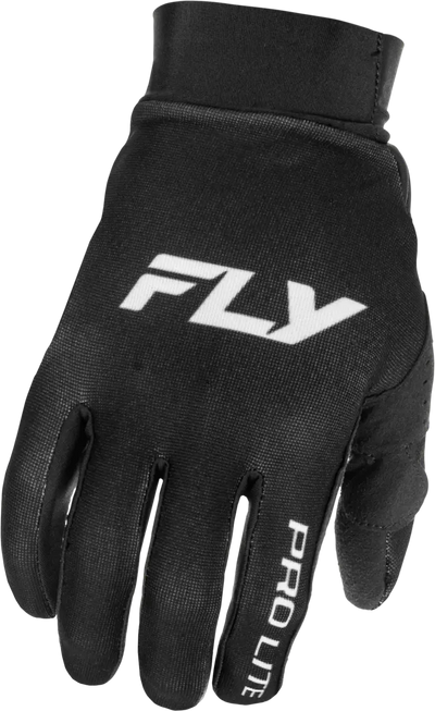 Pro Lite Gloves Black/White 3x - FLY RACING