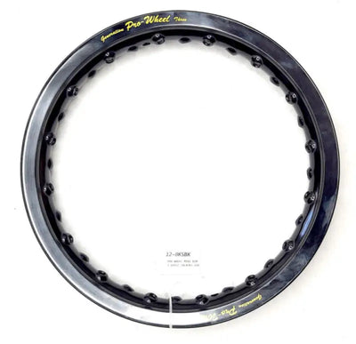 Pro-Wheel 17-0YSBK Rim 1.40X17 32H Black - Rims