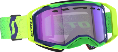 Prospect 2.0 Smb Ls Goggle Mdnt Prp/Sfty Ylw Blue Chrm