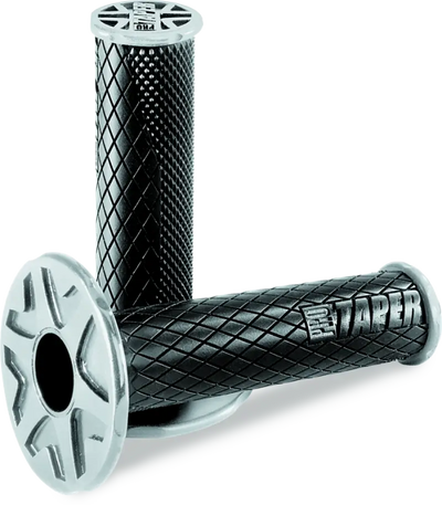 Black ProTaper Full Diamond Dual Density ATV Grips for added grip and comfort