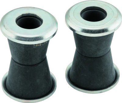 Black rubber bushings with metal sleeves for ProTaper Honda handlebar mount cones