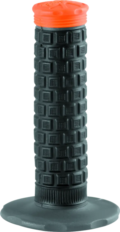 Black and orange textured handlebar grip for ProTaper Pillow Lite Grips in gray black orange