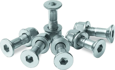 Silver-colored ProTaper Sprocket Bolt with hex sockets from the Protepar Sprocket Bolt Kit