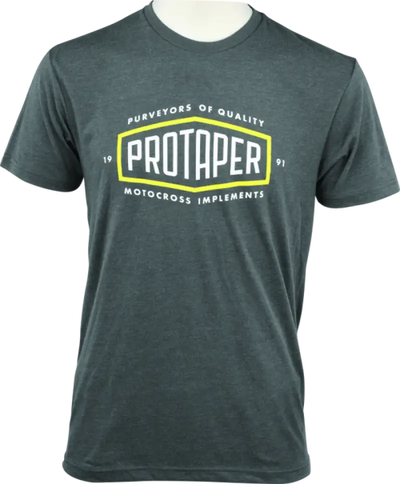 Gray ProTaper Tee Medium in dark grey for a casual, comfy look