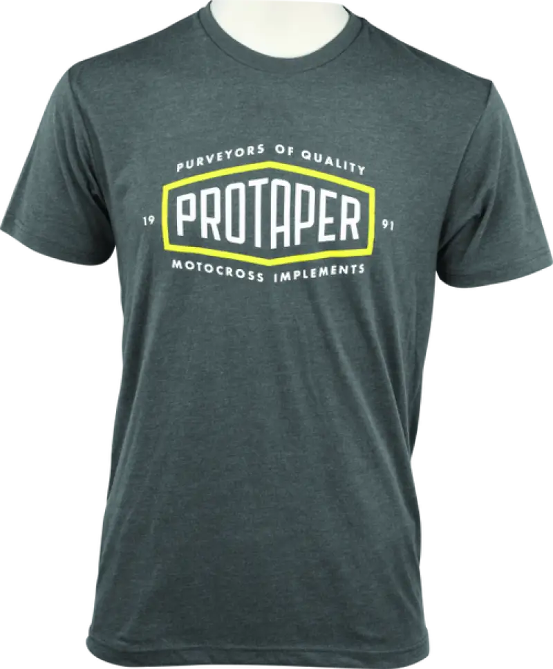 Gray ProTaper Tee Medium in dark grey for a casual, comfy look