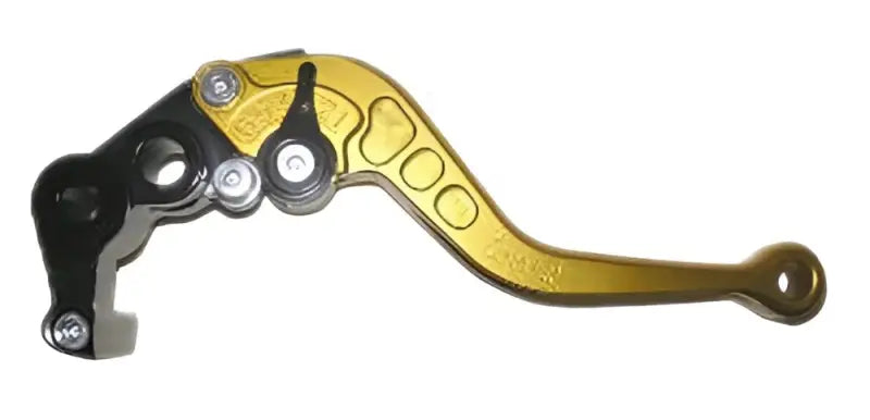 PSR Click 'N Roll Brake Lever (Gold) for Powersports