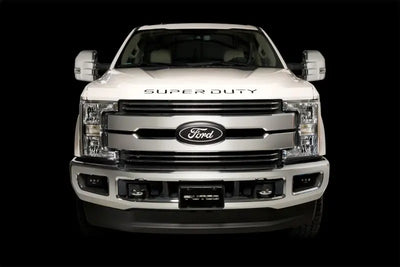 Putco 17-19 Ford SUPERDUTY Letters (Stamped/Black Platinum) Tailgate/Rear - 55552BPFD