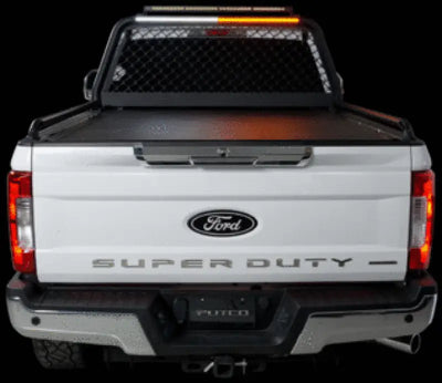 Putco 17-20 Ford SuperDuty - Black Boss Racks - 89051