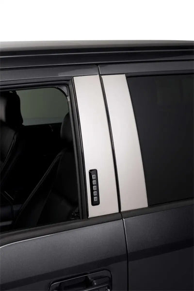 Putco 17-20 Ford SuperDuty - Crew Cab / SuperCab - w/Keypad Stainless Steel Pillar Posts Classic - 402678