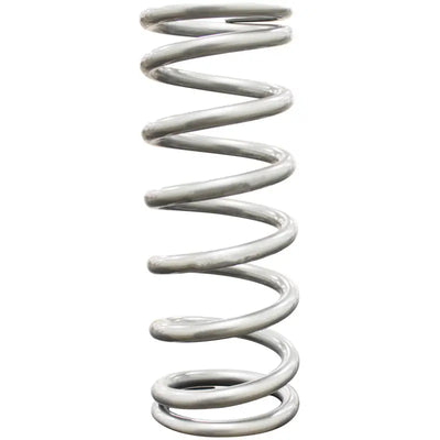 QA1 2-1/2in ID High Travel Spring - 9in Length x 400lbs/in - Silver Powder Coated - QA1