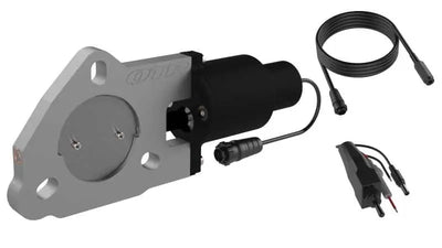 QTP QTP 2.25in Bolt-On QTEC Electric Cutout Valve - Single