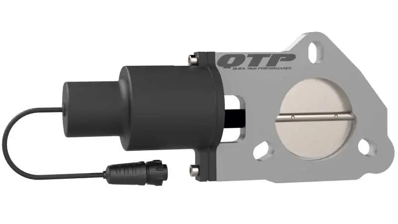 QTP 2.5in Bolt-On QTEC Electric Cutout Valve - Single 