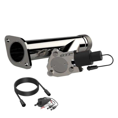 QTP 2019 Ram 1500 3in 304SS Aggressor Cutout Mid Pipe 