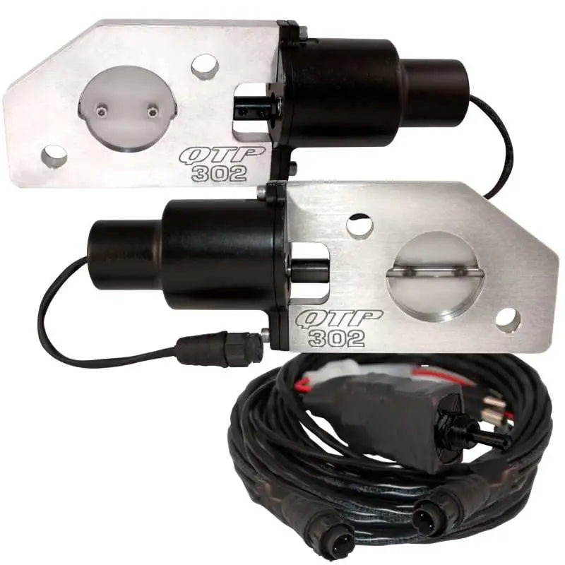QTP 3in Bolt-On QTEC Electric Cutout Valve - Single 