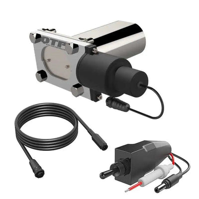 QTP Bolt-On QTEC Low Profile Oval Electric Cutout Valve 