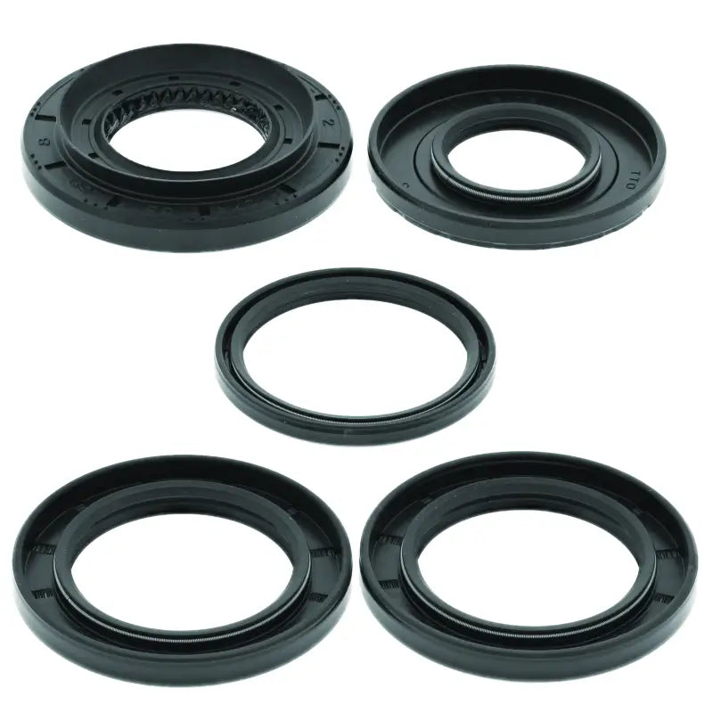 Assorted black rubber oil seals for Suzuki LT-F250 rear differential seal kit