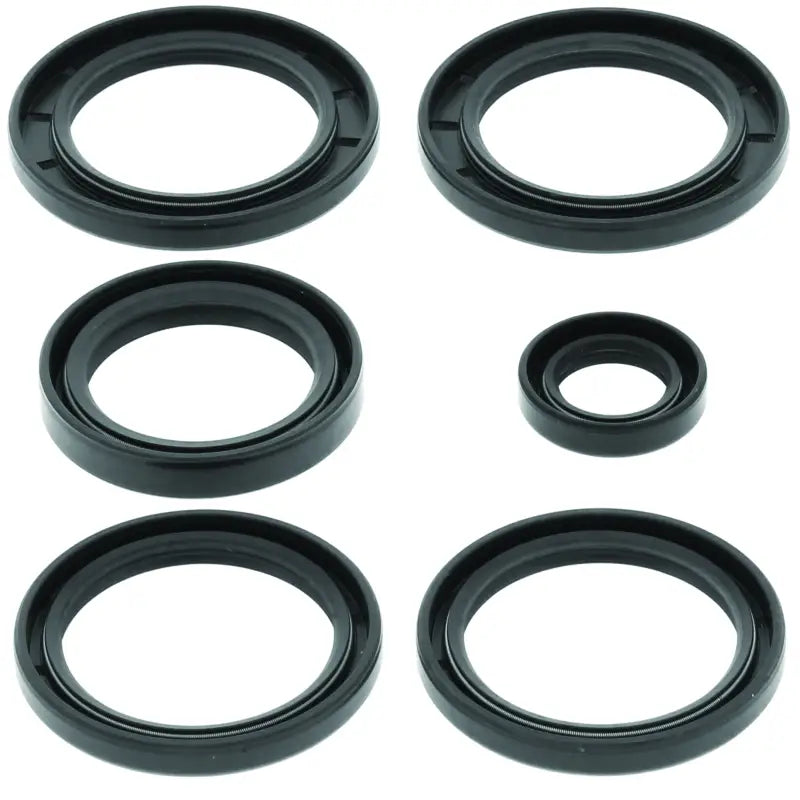 Black rubber oil seals for Kawasaki KFX700 V-Force throttle cable replacement