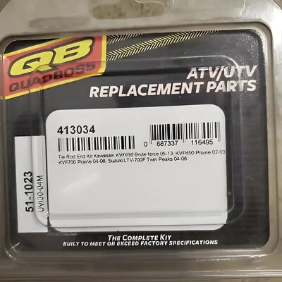 QuadBoss ATV/UTV tie rod end kit for Kawasaki KVF650 Brute Force models