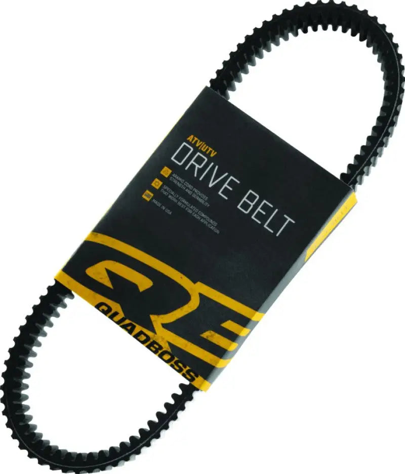 Black ATV drive belt for CFMOTO CF500 power transmission upgrade