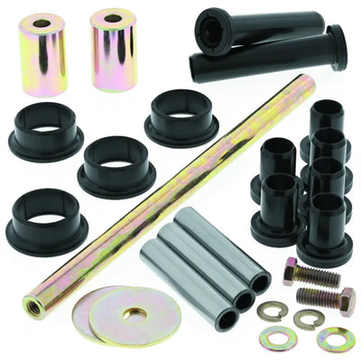 QuadBoss Polaris Ranger rear independent suspension repair kit with black bushings