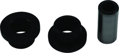 Black rubber bushings and metal sleeve in QuadBoss shock bearing assembly for Polaris RZR