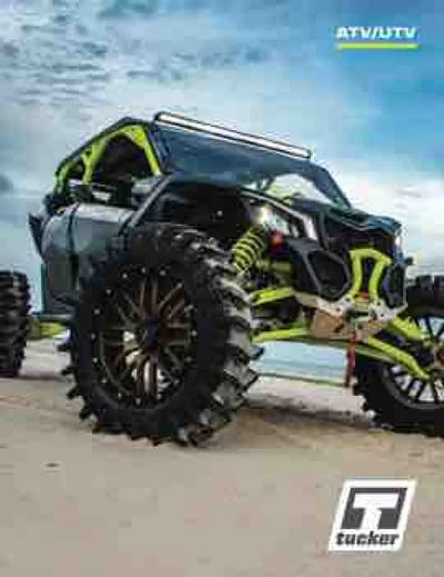 Modified all-terrain vehicle with winch mount for Polaris Ranger Crew and Polaris Ranger