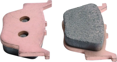 QuadBoss 15-20 Honda SXS500 Pioneer 500 Front Left Sintered Brake Pad - 600142 - Brakes Rotors & Pads
