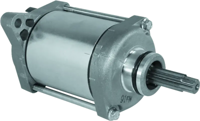 Silver electric motor with splined shaft for Honda SXS500 Pioneer quad brake system