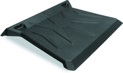 Textured black plastic ramp for Polaris RZR QuadBoss Roof RV parts & accessories