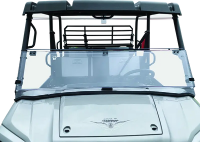 QuadBoss 16-22 Kawasaki KAF820 Mule Pro-DX Windbreak Folding Windshield - 375787 - Exterior Styling