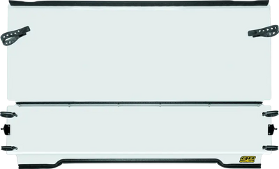 White utility vehicle door for Kawasaki KRF800 Teryx folding windshield on KRF800 Teryx