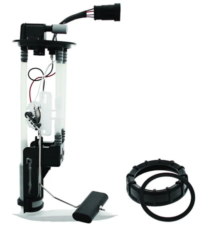 Automotive fuel pump module for Polaris ACE 500, includes sending unit assembly