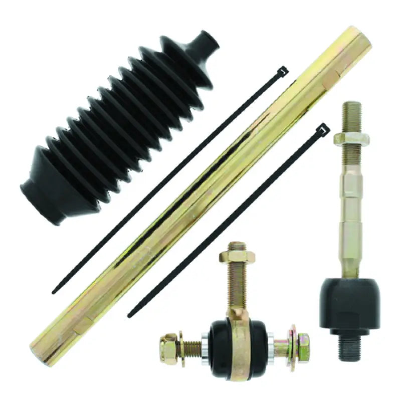 QuadBoss 18-21 Can-Am Maverick Trail 1000/DPS Steering Rack Tie Rod Assembly Kit, left inner & outer tie rods for high-quality durability and precision fit. Ideal for performance, suspension improvement, ensuring superior steering responsiveness. RV, automotive, powersports, off-road, marine, exterior, truck accessories, interior, truck bed, rv parts, Performance, Suspension, AVADA - Best Sellers, Must Haves