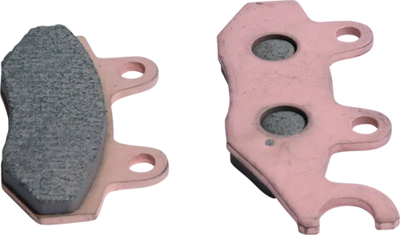 Pink brake pads for Kawasaki KAF700 Mule Pro-MX front left brake replacement