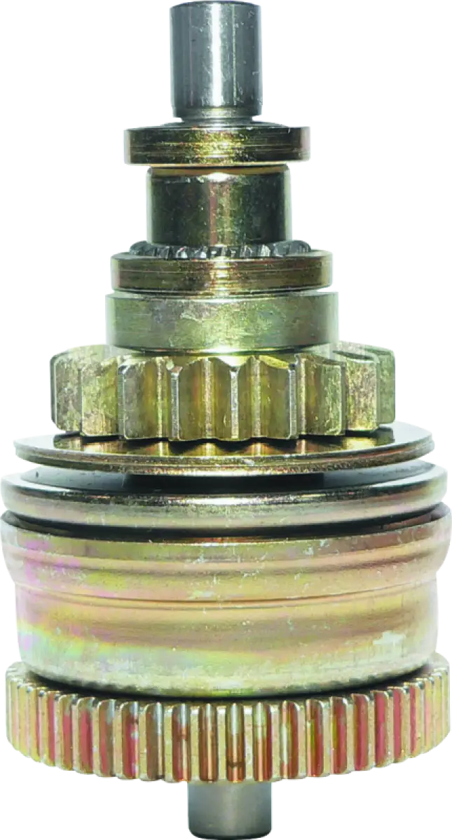 Golden starter motor drive gear assembly for Polaris Ranger steering rack assembly