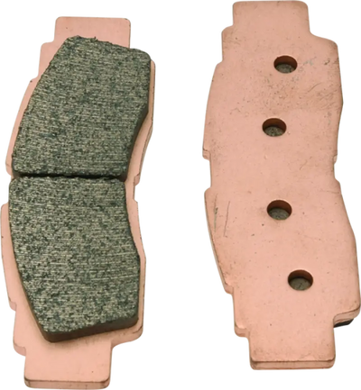 QuadBoss 2021 Yamaha YXE1000 Wolverine RMAX2 Front Left Sintered Brake Pad - 600152 - Brakes Rotors & Pads
