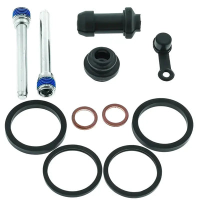 Motorcycle brake caliper rebuild kit for Honda ATC250R with sintered brake pad upgrade