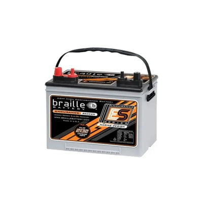 QuadBoss AGM battery for Honda FL400R Pilot with gray case and black handle