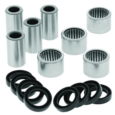 Metal bushings needle bearings and rubber seals for Honda TRX400EX FourTrax Tie Rod Kit