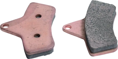 Copper-colored brake pad for Arctic Cat 250 front left sintered brake pad replacement