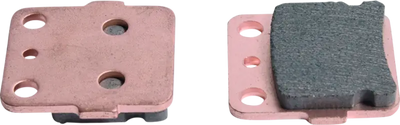 Two arctic cat sintered brake pads for QuadBoss 99-04 Arctic Cat 250 Front Left