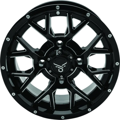 QuadBoss Barbwire 14X7 - 5 + 2 - 4/110 - Milled - 608573 - Wheels