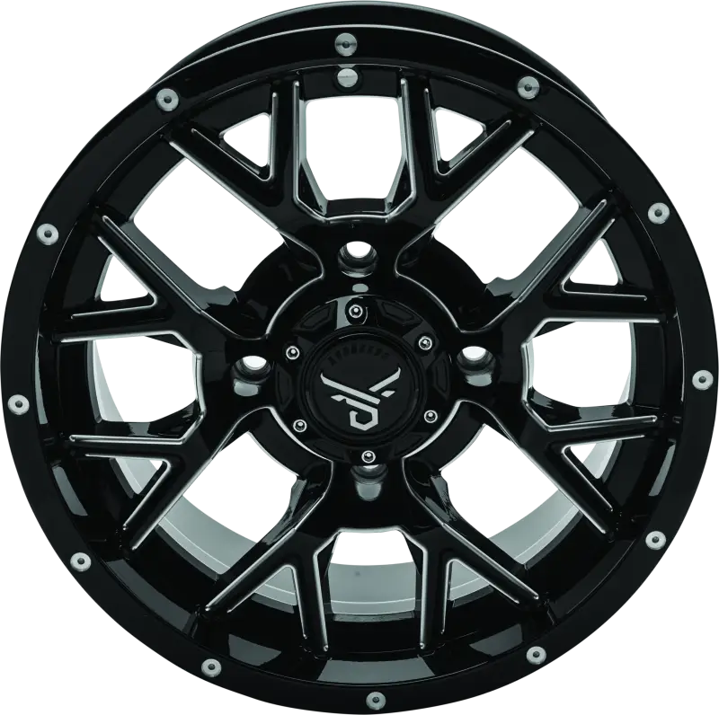 QuadBoss Barbwire 14X7 - 5 + 2 - 4/137 - Milled - 608577 - Wheels