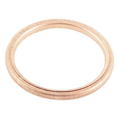Copper-colored metal ring from QuadBoss Exhaust Gasket Kit for quadboss exhaust systems