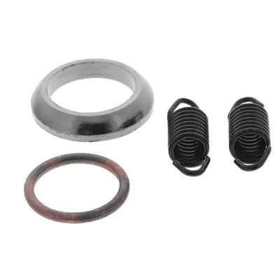 Motorcycle exhaust hardware with QuadBoss Exhaust Gasket Kit 568967 for best fit